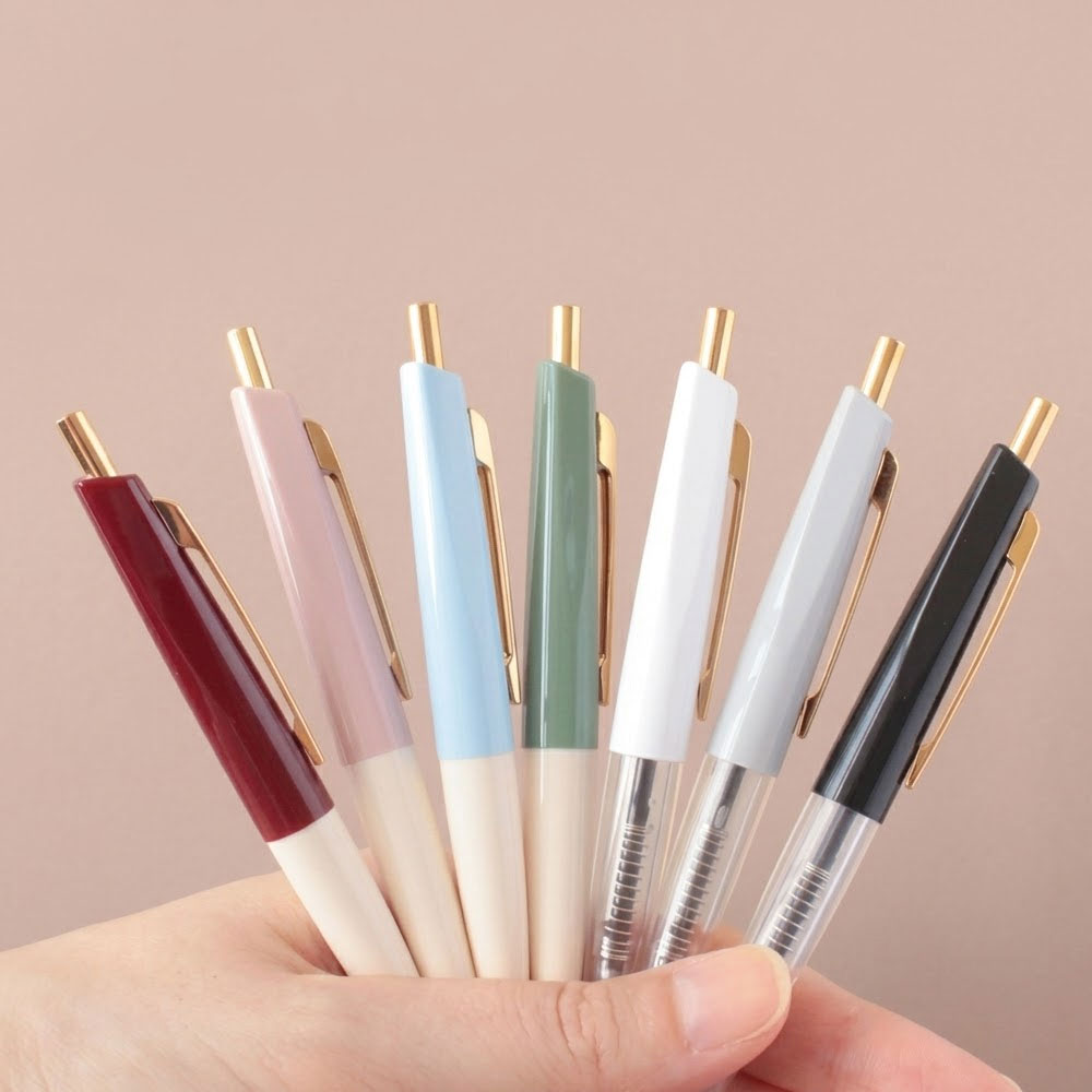 ANTERIQUE 안테리크 투톤 미니 볼펜 유성펜 0.5mm