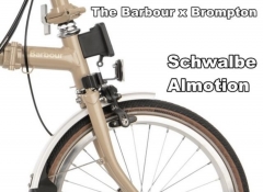 32-349 Schwalbe Alomotion 탄월 바버에디션 타이어
