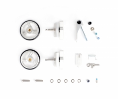 Aluminium Hinge Clamp and Rear Frame Set