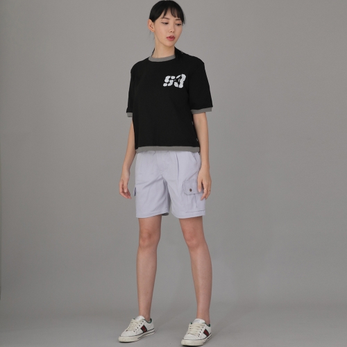 레트로라인 카고 반바지 RBC-340 퍼플