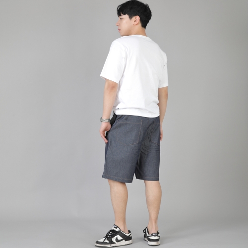 립스포켓 반바지 ERS-349 데님 라이트인디고