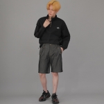 잉글리시맨 하프밴드 반바지 EMH-339 데님 그레이블랙