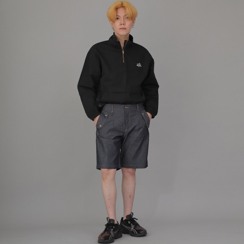 잉글리시맨 하프밴드 반바지 EMH-339 데님 라이트인디고
