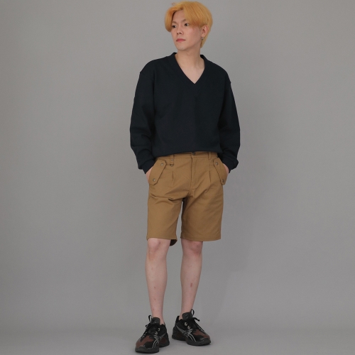 잉글리시맨 하프밴드 반바지 EMH-339 카멜