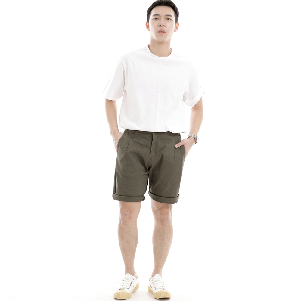 컴포 하프밴드 반바지 CH-1201 카키