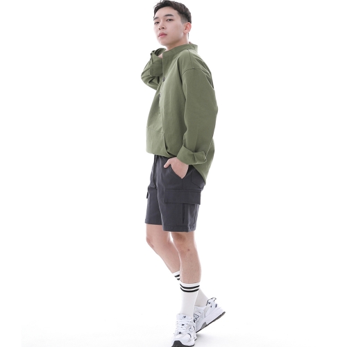 컴포터블 모던 카고 반바지 CM-1200C 다크그레이