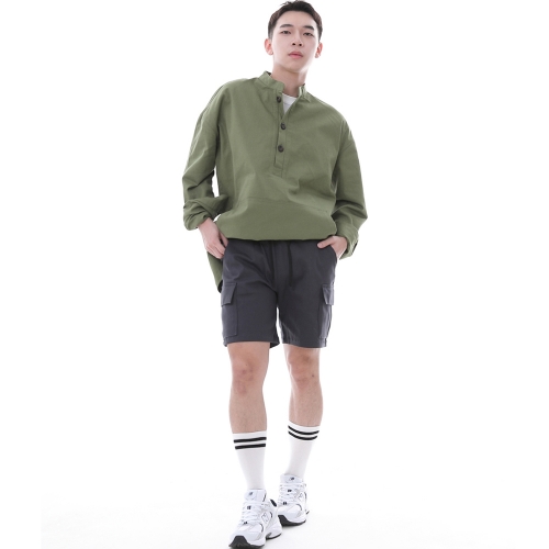 컴포터블 모던 카고 반바지 CM-1200C 다크그레이