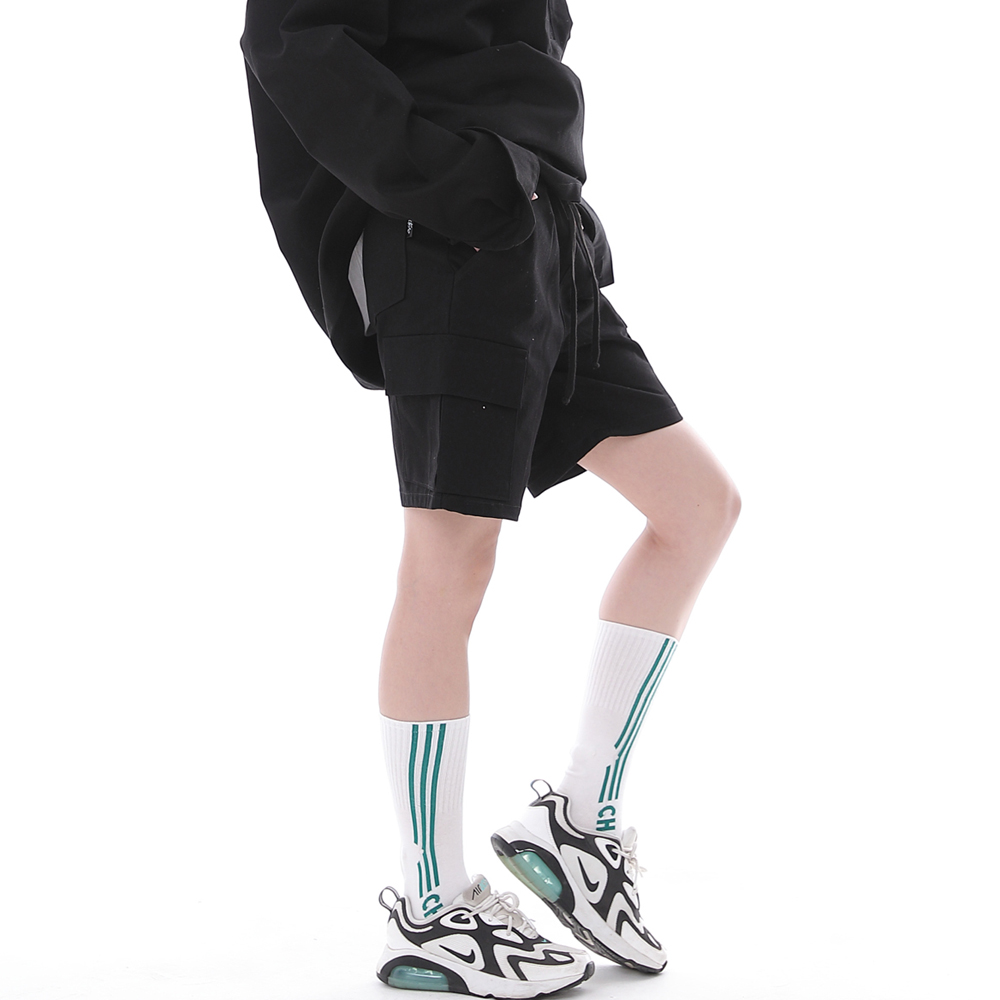 컴포터블 모던 카고 반바지 CM-1200C 블랙