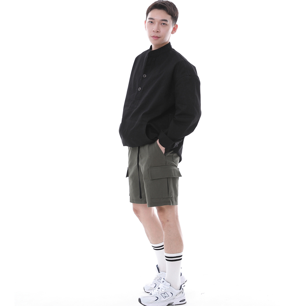 컴포터블 모던 카고 반바지 CM-1200C 카키