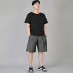 퍼티그 반바지 EFS-348 데님 그레이블랙