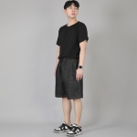 퍼티그 반바지 EFS-348 데님 블랙