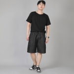 퍼티그 반바지 EFS-348 데님 블랙