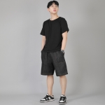 퍼티그 반바지 EFS-348 데님 블랙