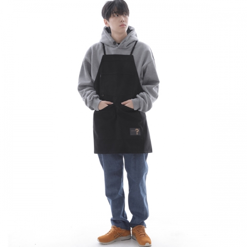 내추럴 스트랩 펜타곤 에이프런 NSP-1302 블랙