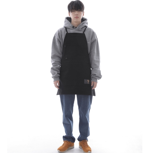 내추럴 스트랩 펜타곤 에이프런 NSP-1302 블랙