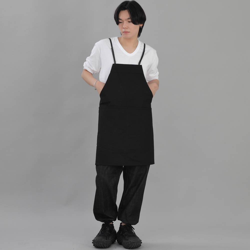 미니멀 와이드포켓 에이프런 MWA-1320 블랙