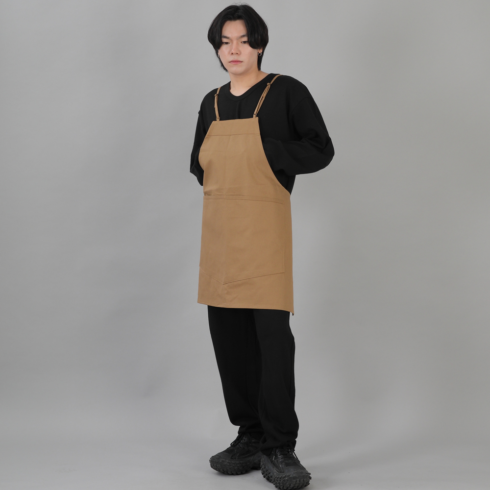 미니멀 와이드포켓 에이프런 MWA-1320 카멜