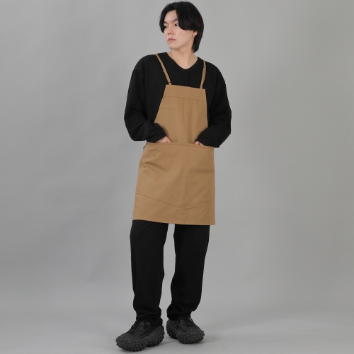 미니멀 와이드포켓 에이프런 MWA-1320 카멜