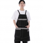 워커앤빌더 에이프런 WNB-1301 데님 블랙 WHS