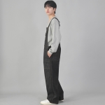사이드라인 클래식 EX 와이드 오버롤 PCW-617 데님 블랙