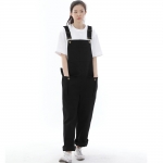 데크 와이드빕 카고포켓 오버롤 WCP-601 블랙