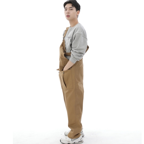 데크 와이드빕 카고포켓 오버롤 WCP-601 카멜