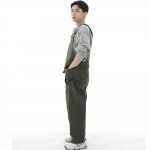 데크 와이드빕 카고포켓 오버롤 WCP-601 카키