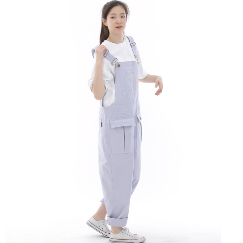 데크 와이드빕 카고포켓 오버롤 WCP-601 퍼플라이트