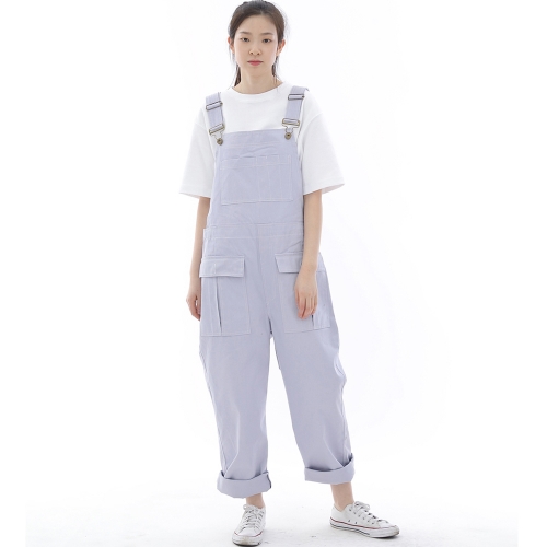 데크 와이드빕 카고포켓 오버롤 WCP-601 퍼플라이트