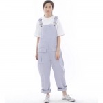 데크 와이드빕 카고포켓 오버롤 WCP-601 퍼플라이트