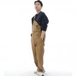 데크 와이드빕 퍼티그 테이퍼드 오버롤 WFT-602 카멜