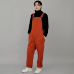 링클포켓 밴드 오버롤 WPB-613 브릭