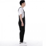 시티보이 버튼 오버롤 CBB-607 데님 블랙 BRS