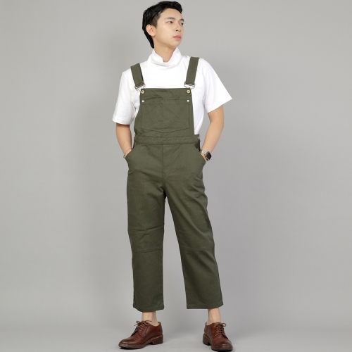 와이드 커팅크롭 오버롤 WCC-610 카키