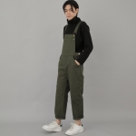 와이드 커팅크롭 오버롤 WCC-610 카키