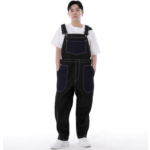 워커앤빌더 퍼티그 오버롤 WNB-605 데님 믹스블랙 WHS