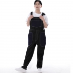 워커앤빌더 퍼티그 오버롤 WNB-605 데님 믹스블랙 WHS