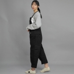 카고포켓 테이퍼드 밴드 오버롤 CPT-614 블랙