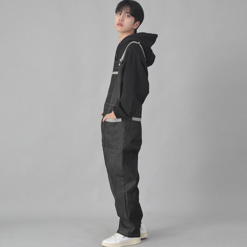 카펜터즈 오버롤 CPT-620 데님 블랙