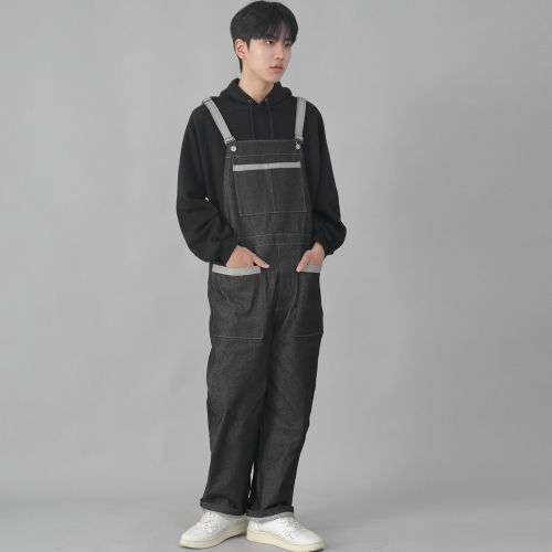 카펜터즈 오버롤 CPT-620 데님 블랙