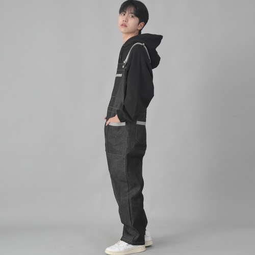 카펜터즈 오버롤 CPT-620 데님 블랙