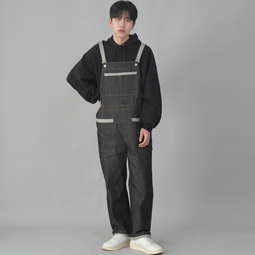 카펜터즈 오버롤 CPT-620 데님 블랙