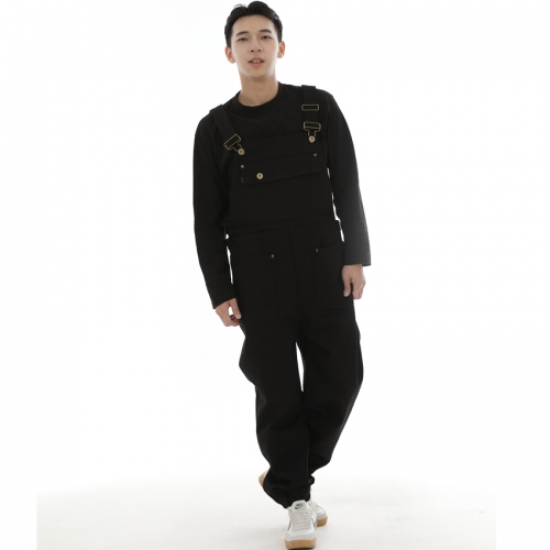 커버빕 오리엔탈 조거 오버롤 CO-603J 블랙