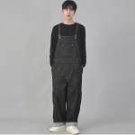 클래식 카고 EX 와이드 오버롤 CCW-615 데님 블랙