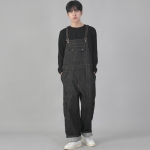 클래식 카고 EX 와이드 오버롤 CCW-615 데님 블랙