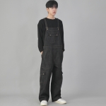 클래식 카고 EX 와이드 오버롤 CCW-615 데님 블랙