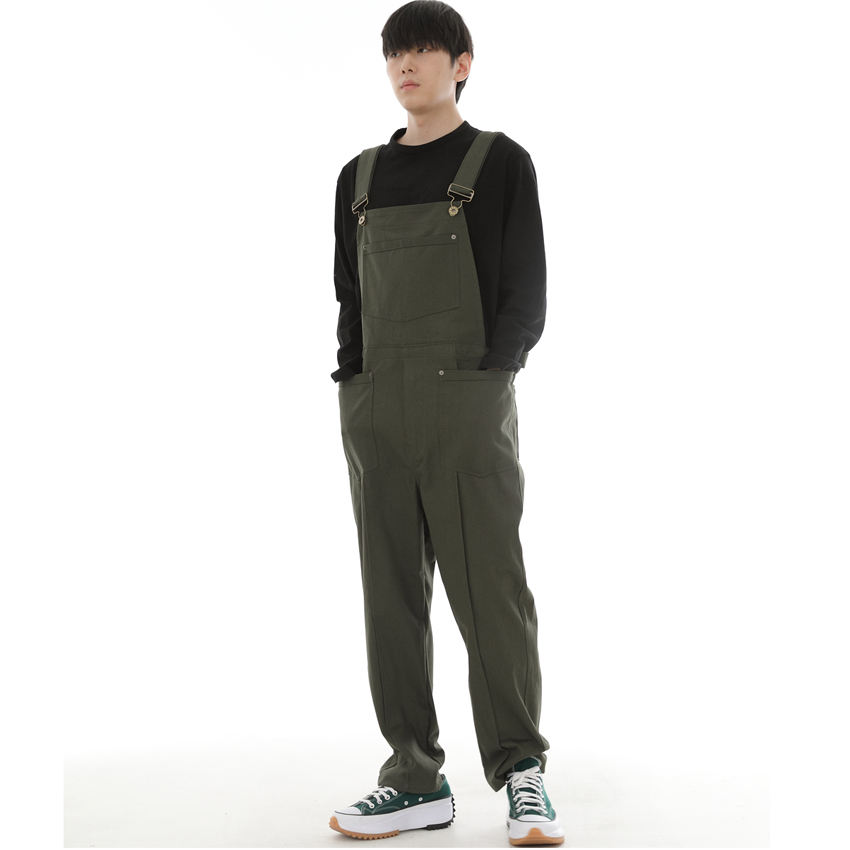 펜타곤 핀턱 오버롤 PP-604 카키