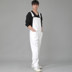 펜타곤 핀턱 오버롤 PP-604 화이트
