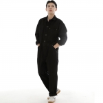 센스워커 테이퍼드 점프슈트 SWT-503 블랙