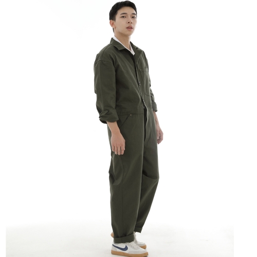 센스워커 테이퍼드 점프슈트 SWT-503 카키